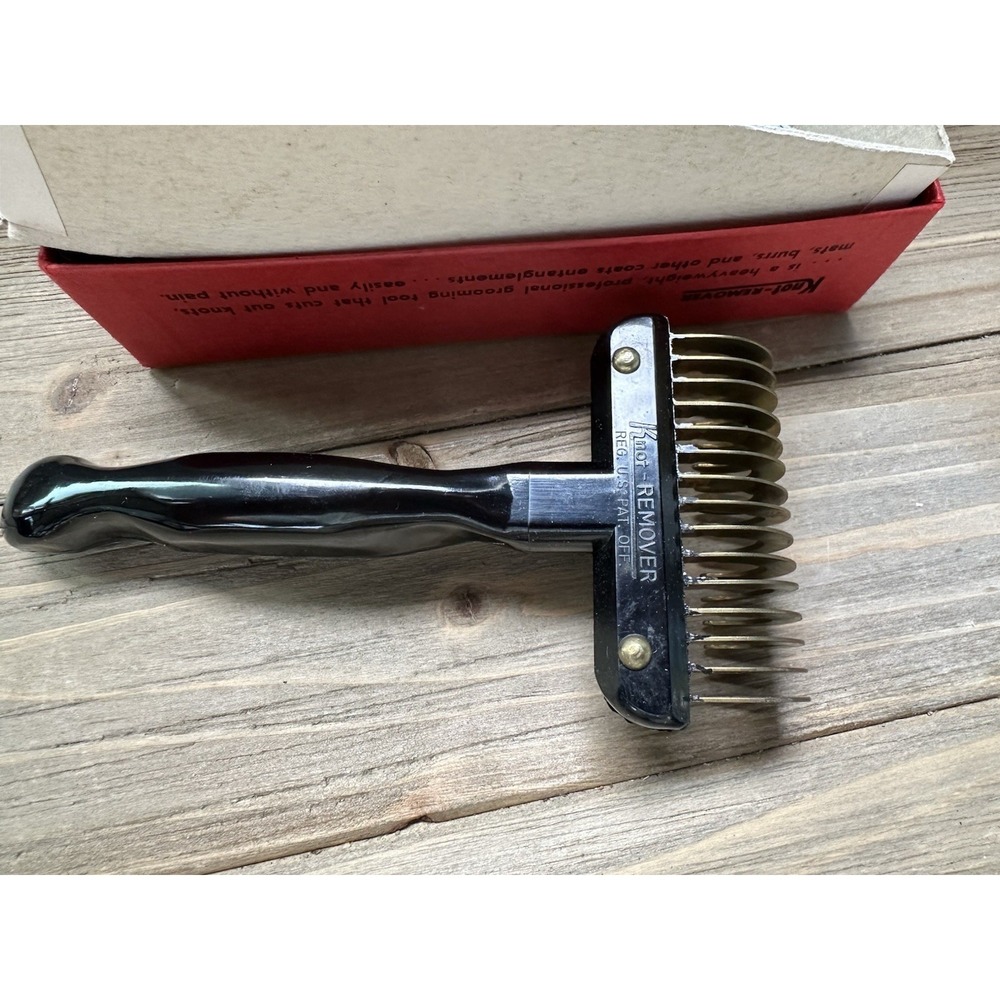 1950's Dog Knot-Remover by Superior In Original Box Vintage Pets
